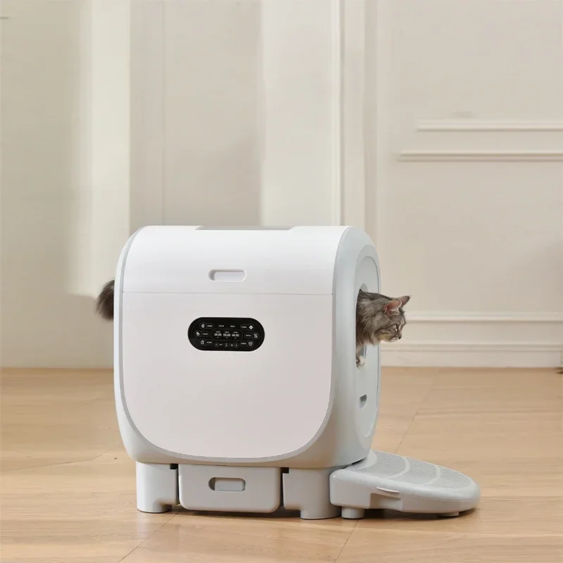 

New Design Of 101L Large Self-Cleaning Automatic Cat Toilet Fully Automatic Cat Litter Box