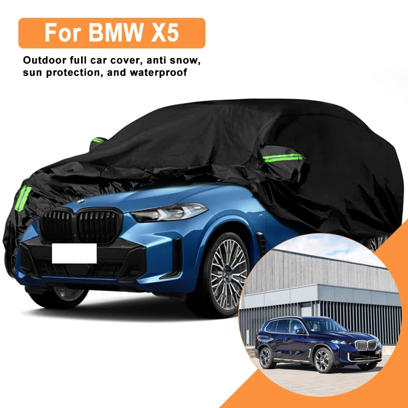 

For BMW X5 Car Full Cover - Outdoor Waterproof Snowproof Sunshade, Winter & Summer All Weather Auto Protection Accessories