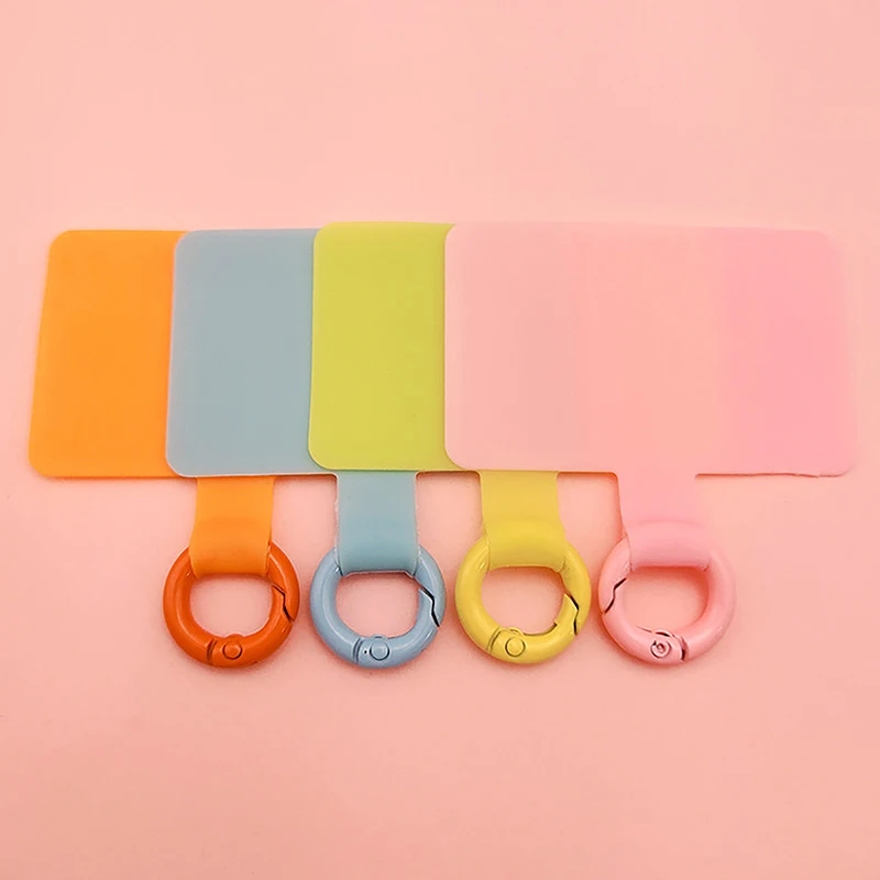 Mobile Phone Lanyard Clip Patch Fixed Metal Clasp Pendant for phone  Anti-lost Durable Universal Lanyard Fixed Card