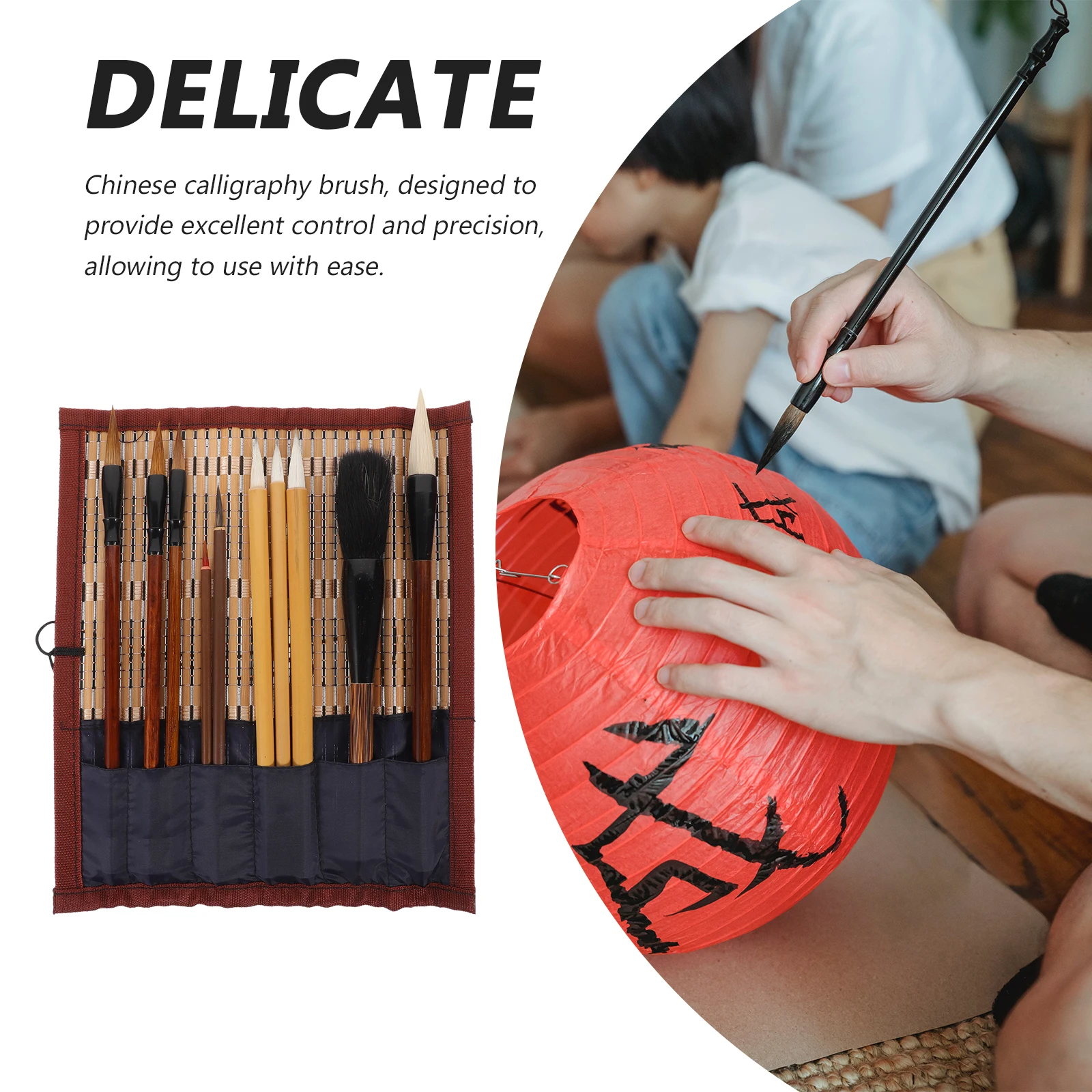 1 セット中国書道筆ペンセット初心者と専門家のための伝統的な書道ツール中国美術用品