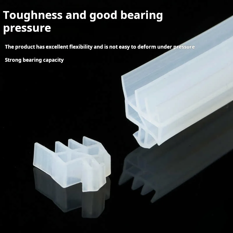 

3M Flat Window Card Slot Sealing Strip With Five Suction Cups Universal Rubber Strip Plastic Steel Window Special Accessories