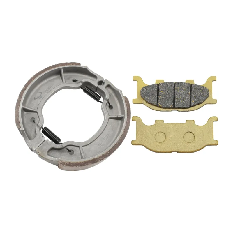 Motorcycle Ceramic Front Brake Pads Rear Shoe For Yamaha XV 125 250 XV125 XV250 Virago 1997-2000 XVS 125 250 Dragstar 2000-2004