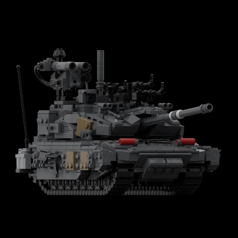 โมเดลรถถังทหาร 1075 ชิ้น รุ่น M3A2 Reaper SEP MOC ชุดตัวต่อแบบประกอบเอง ของเล่นเสริมพัฒนาการเด็ก ของขวัญวันหยุด DIY