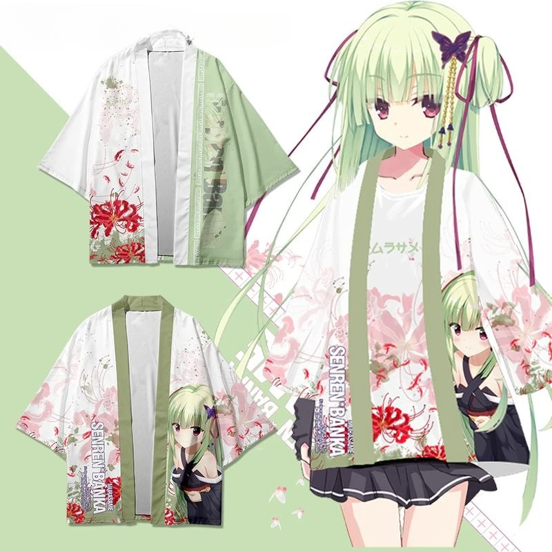 ملابس شين سينمان هانا يوزوكي أساهااتا يانو كوس يوكاتا وكيمونو للرجال والنساء من الجيل الثاني ملابس عصرية للألم #1