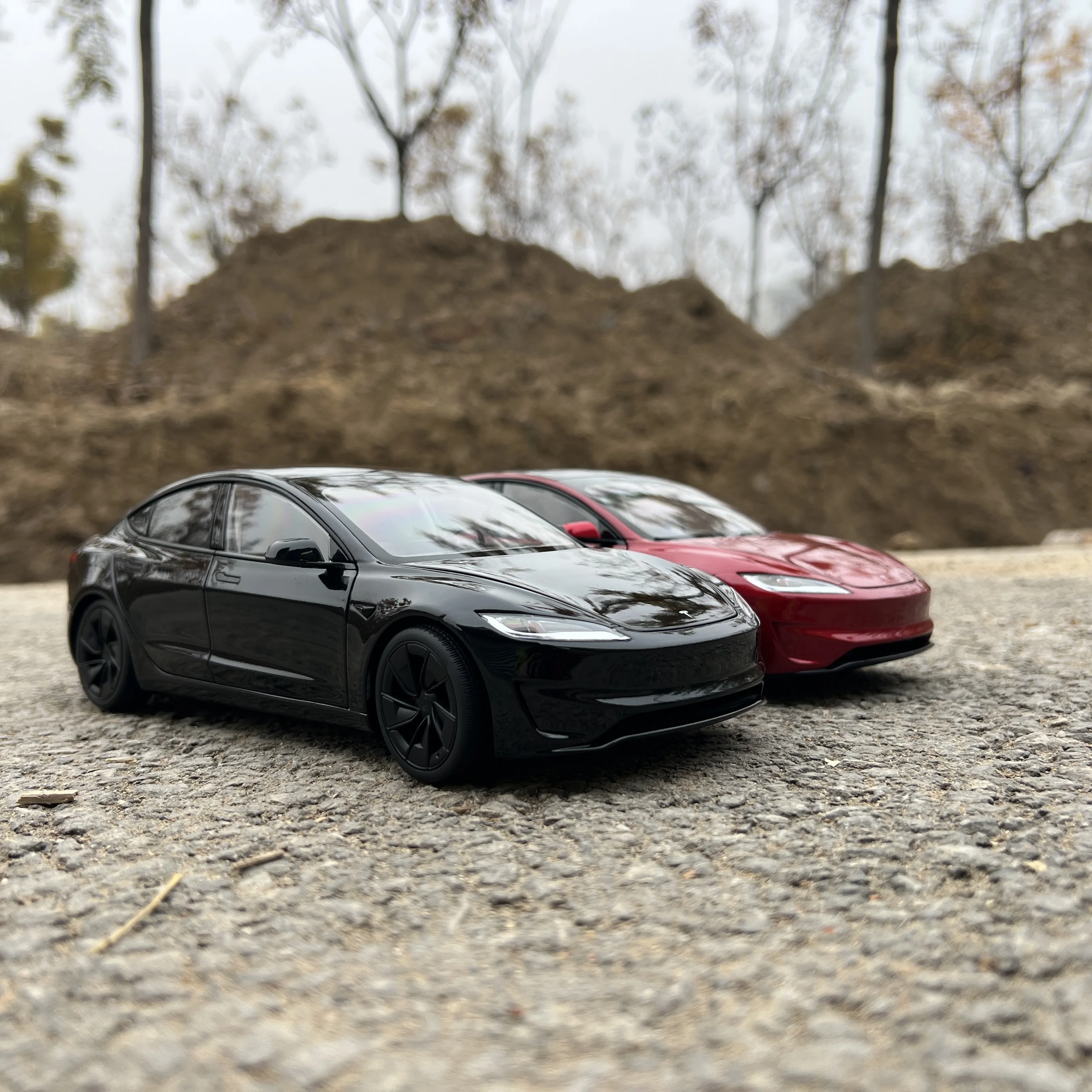 1:18 오리지널 스케일 모델, 테슬라 모델 3, 희귀, 수집 및 전시용 다이캐스트 모델