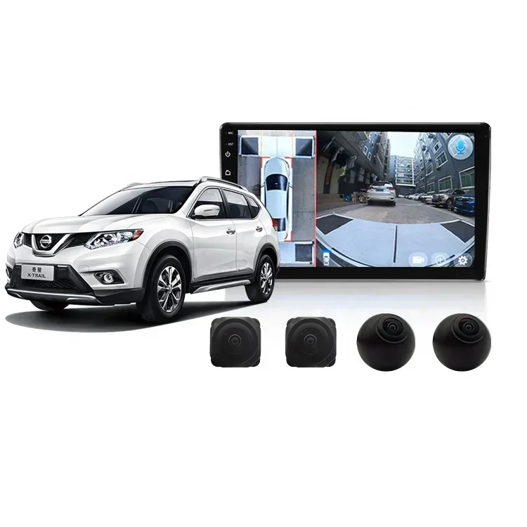 

360 Camera 11 8+128G Stereo Android for Dvr Player GPS Panoramic Infrared Hd for Car Radio Gps