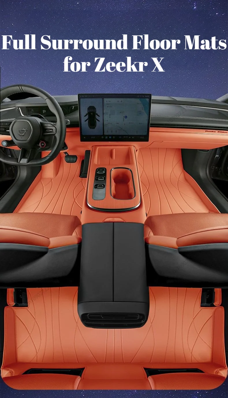 

Full Surround Custom Fit Car Floor Mats for Zeekr X 2023-2026, Eco-Friendly Odorless Auto Protection Accessories car durable