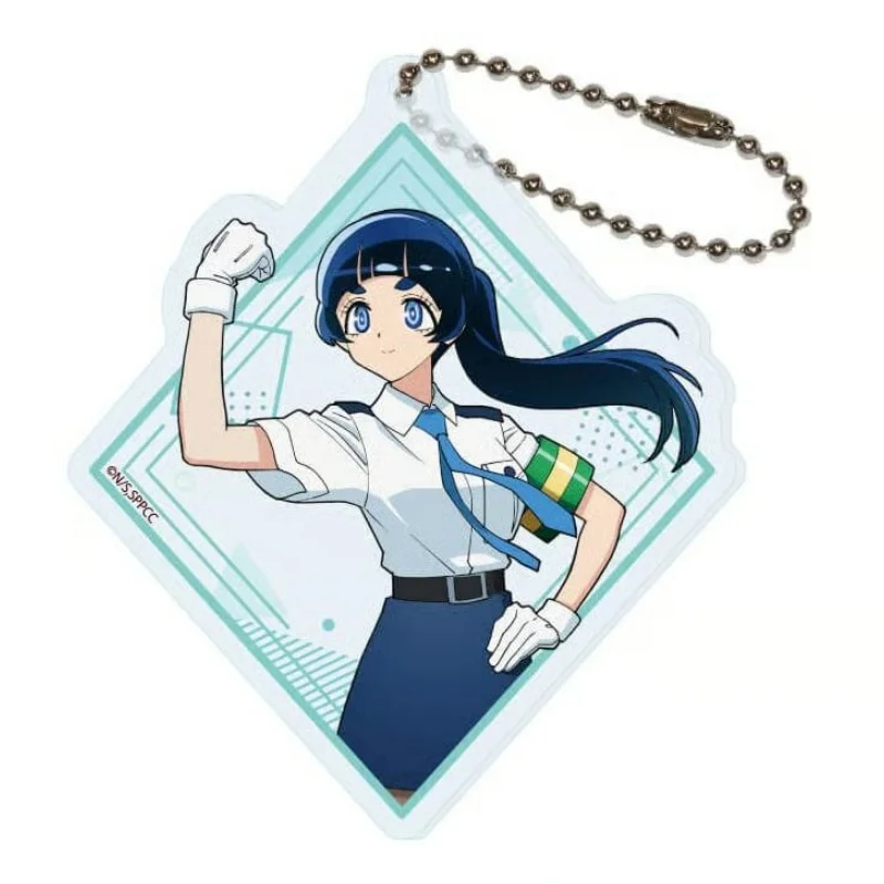 Acrylic Keychain Bag Pendant Anime Super Psychic Policeman Chojo 6CM Meguru Chojo/Hajime Keinain/Nao Ippongi Q Cute And Sweet