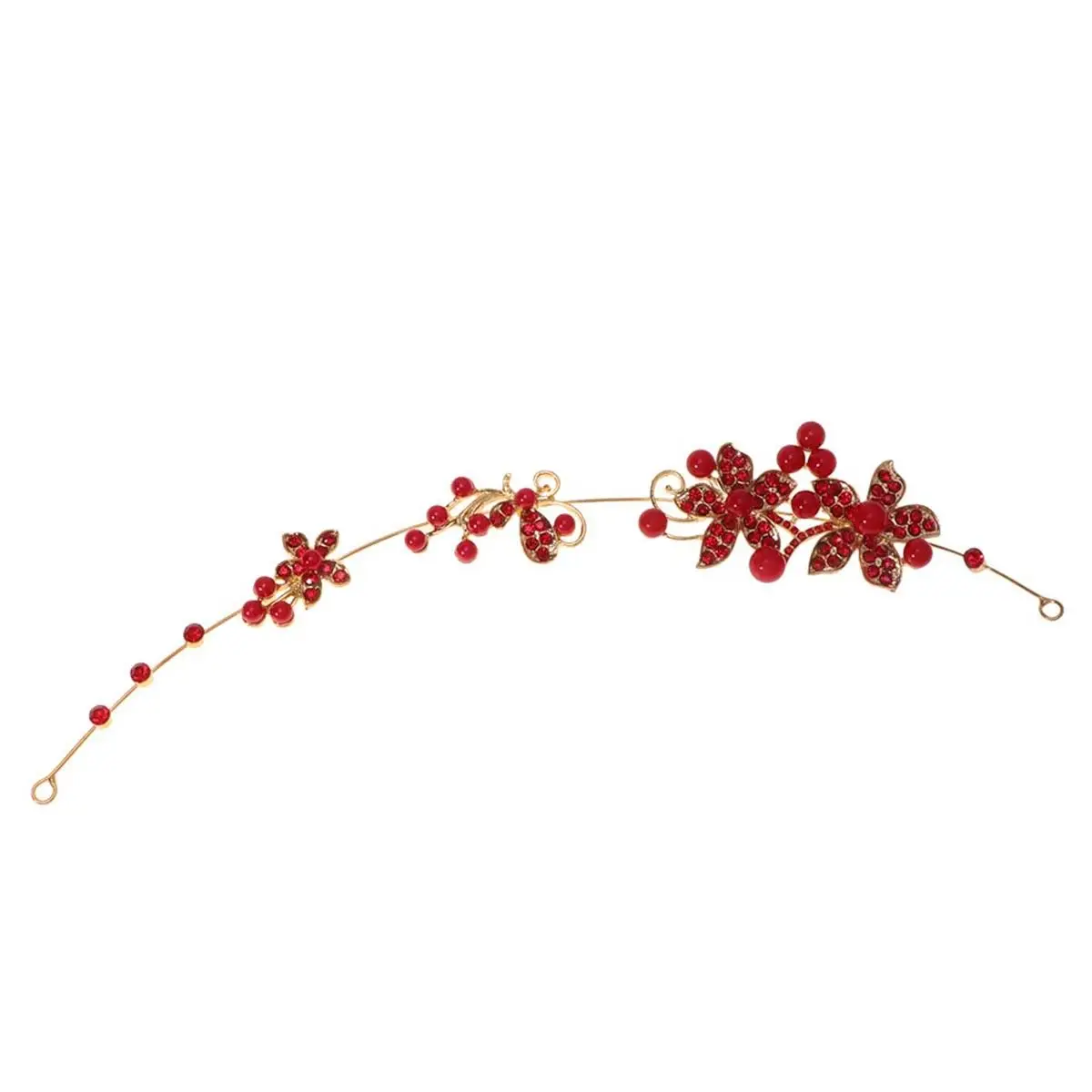 

Wedding Hair Accessories Delicate Headdress Rhinestone Hair Band Bride Headpieces Flexible Frontlet Creative Headwear Bridal