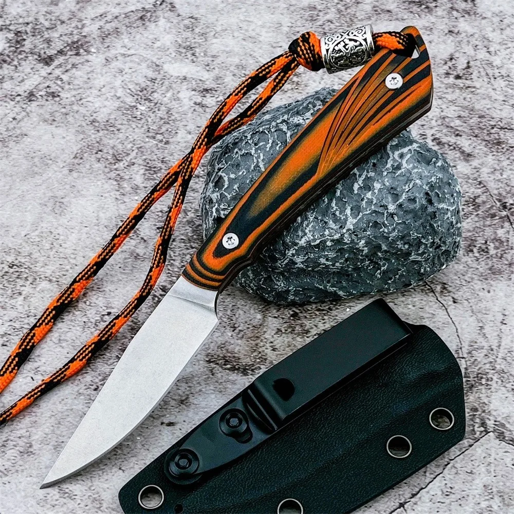 

Открытый тактический нож для выживания 8Cr13MoV стальное лезвие G10 ручка Кемпинг карманный нож для самообороны EDC инструмент