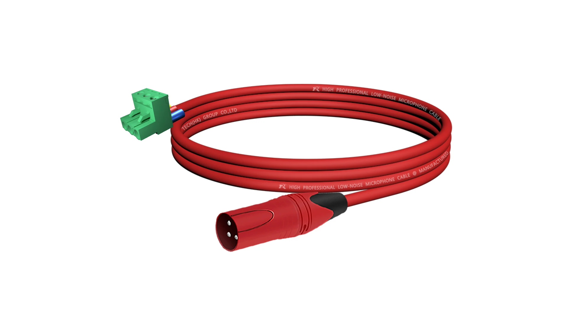 XLR zu Phoenix Kabel, XLR 3P Buchse/Stecker zu PHX3M NBKF/2EDG-5.08 3-poliger PCB Schraubklemmenadapter Anschlusskabel für Lautsprecher – Detail 8