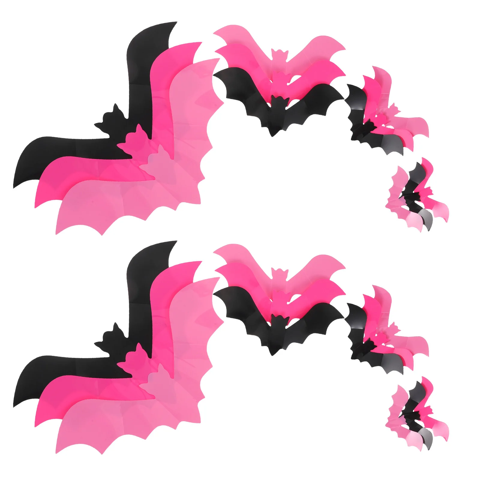 

48Pcs Halloween Bat Wall Stickers Realistic 3D PVC Scary Bat Decals Halloween Party Decorations DIY 3D Bats Wall Sticker