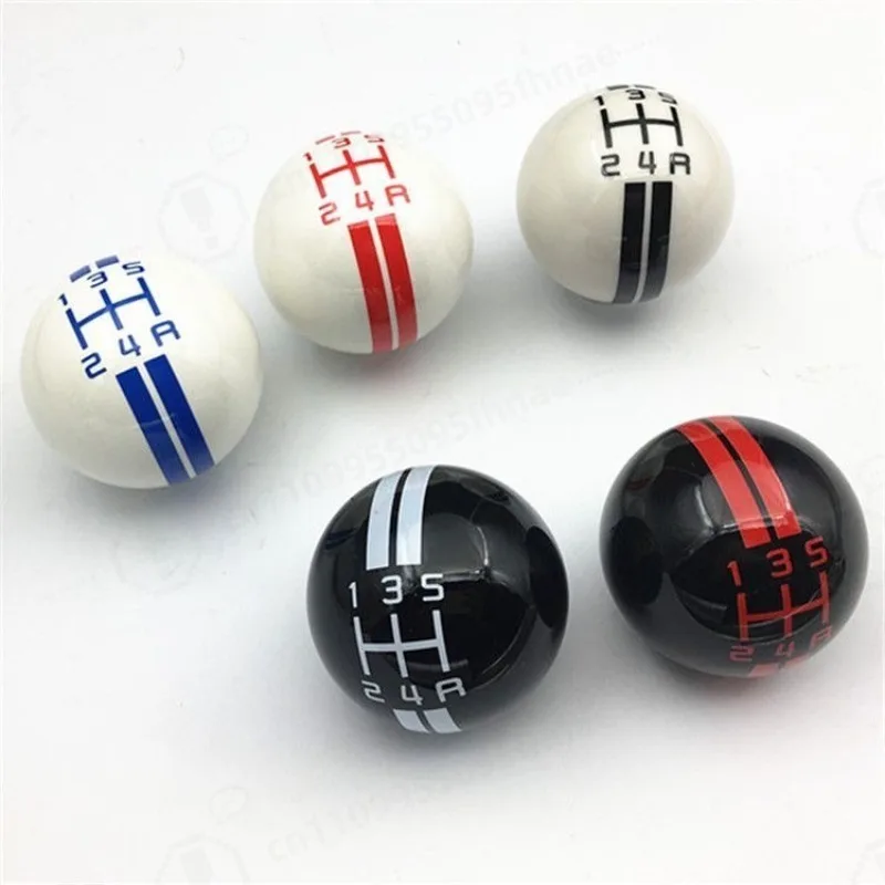 Universal Car Shift Knob Racing Style Ball Gear Shifter Head Manual Automatic Vehicle Modification Gear Stick