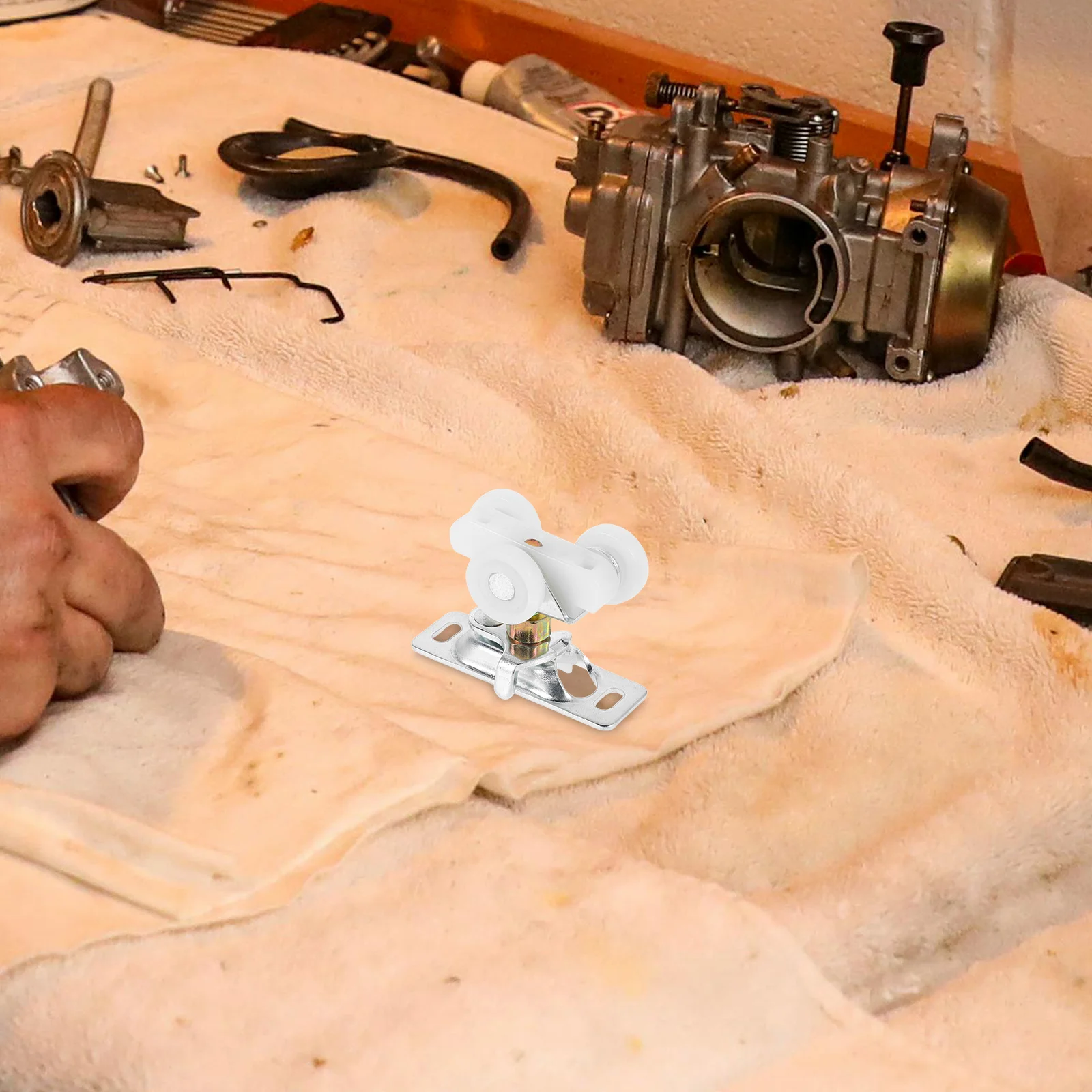 

1Set Rv Sliding Door Pulley Smooth Operation Durable Material Easy Installation Camper Accessories Replacement Hardware