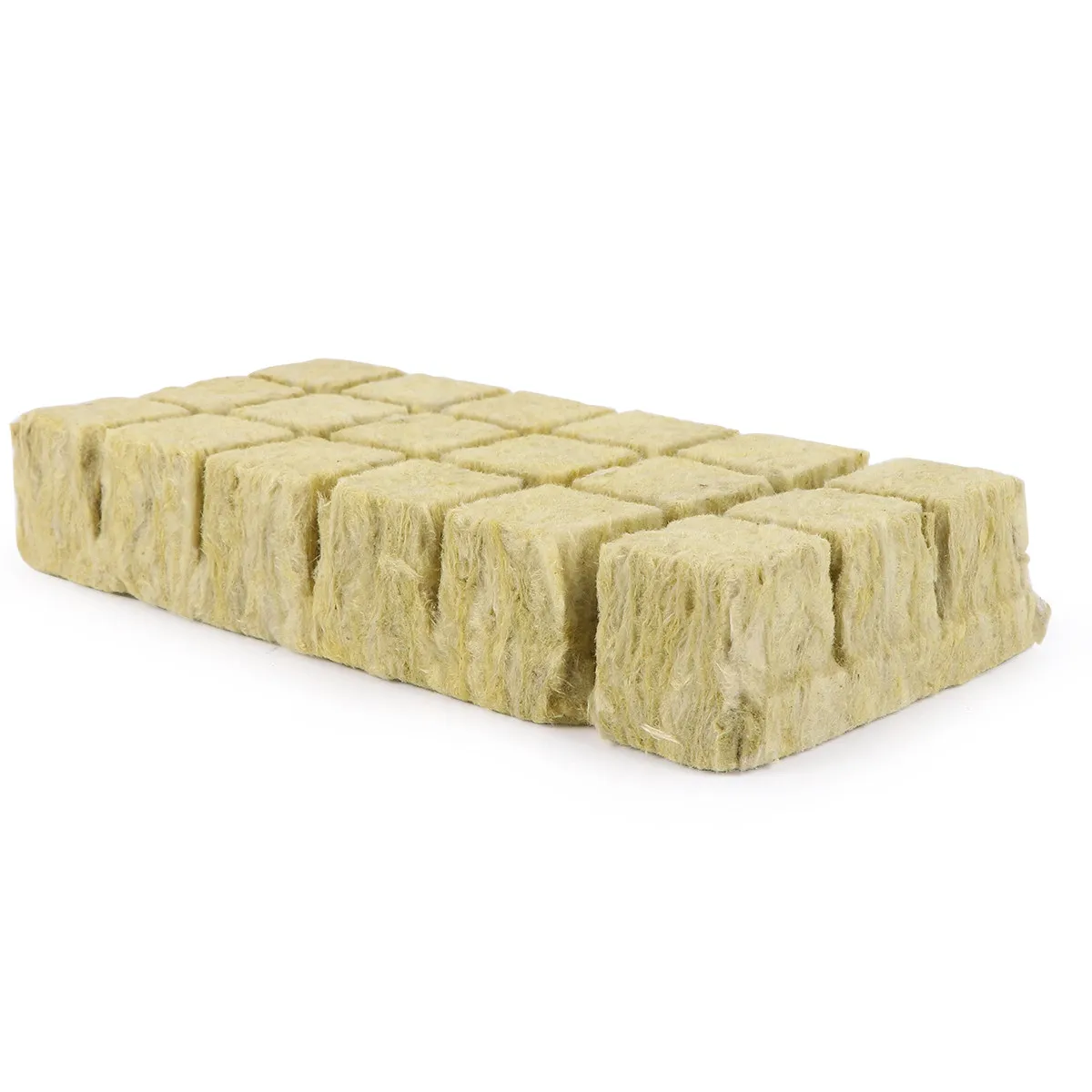 18Pcs Soilless Hydroponic Seedling Blocks 1.5 Inch Moisturized Planting Base Green Vegetable Cultivation Gardening