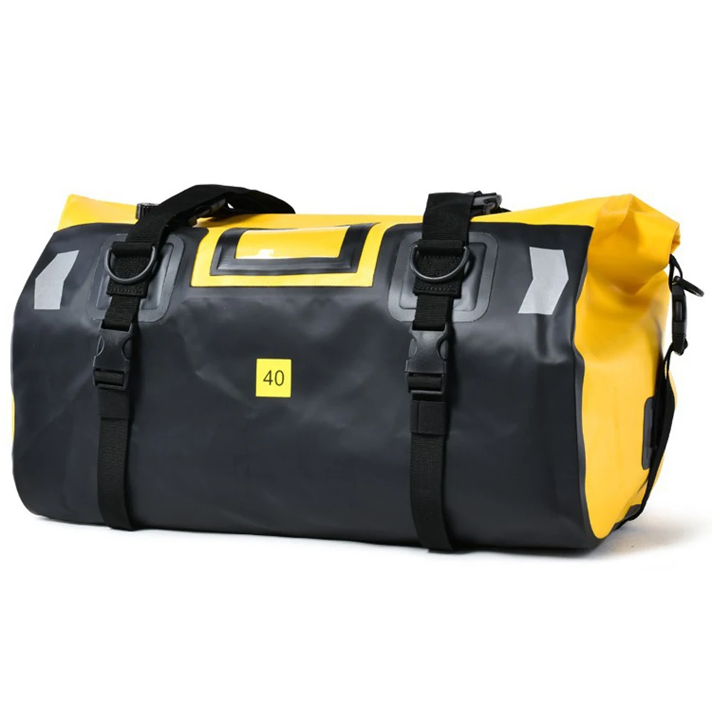 

Motorcycle Saddlebag 40L/66L Large Capacity Waterproof Travel Bag, Picnic Travel Outdoor Backpack/Duffel Bag