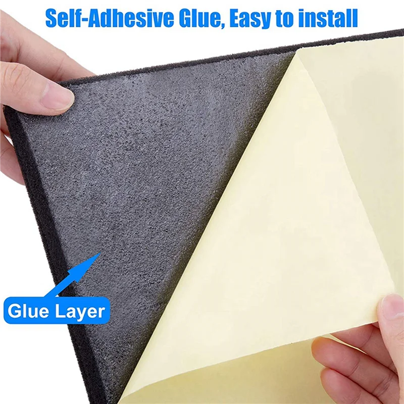 

48Pcs Soundproof Foam Panels,2 Inch X 12 Inch X 12 Inch Pyramid Shaped Acoustic Panels For Wall,Studio, Home And Office