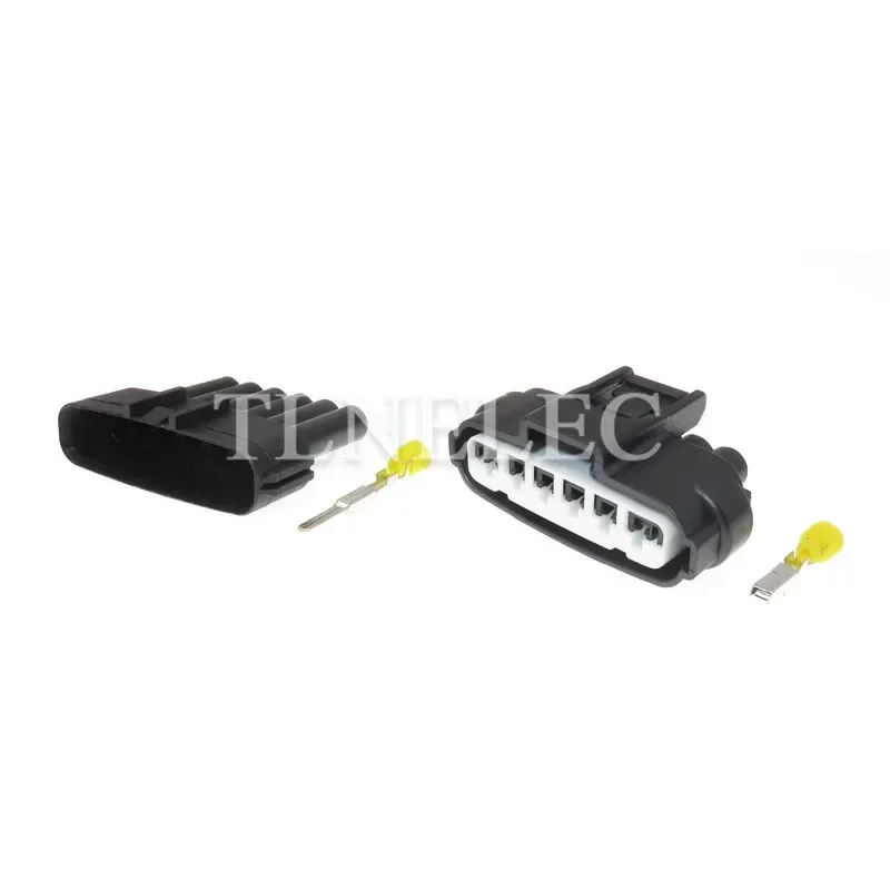 7283-1968-30 Black 6 Pin Way Male Female Auto Electric Throttle Accelerator Plug Auto Connector for Toyota Mitsubishi