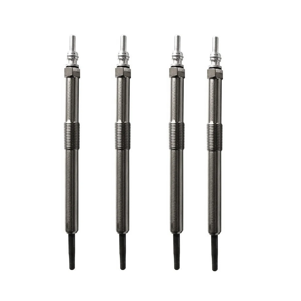 4Pcs Turbo Diesel Heater Glow Plugs Heater for Ssangyong Actyon & Sports Kyron Rexton 6641590001 A6641590001