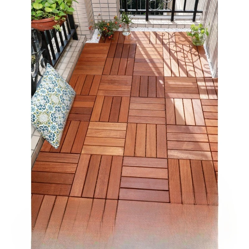 

Balcony floor Anticorrosive wood Outdoor terrace Garden solid wood floor
