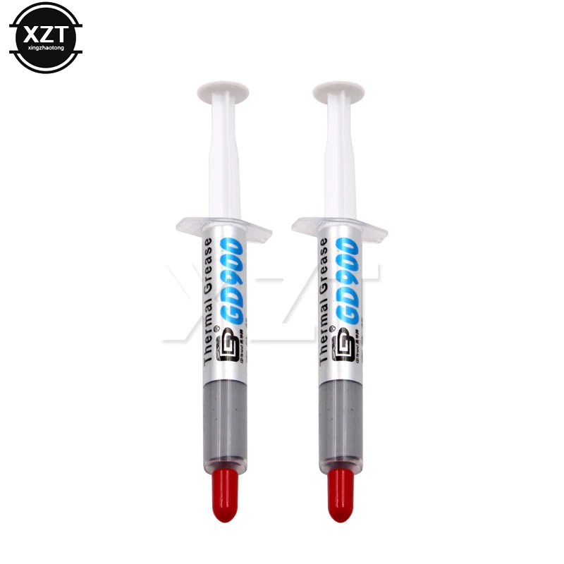 GD900 Paste Grease CPU Plaster Heatsink Thermal Compound Heat Cooler Performance Sink Gray Conductive VGA Processors Cooling Fan