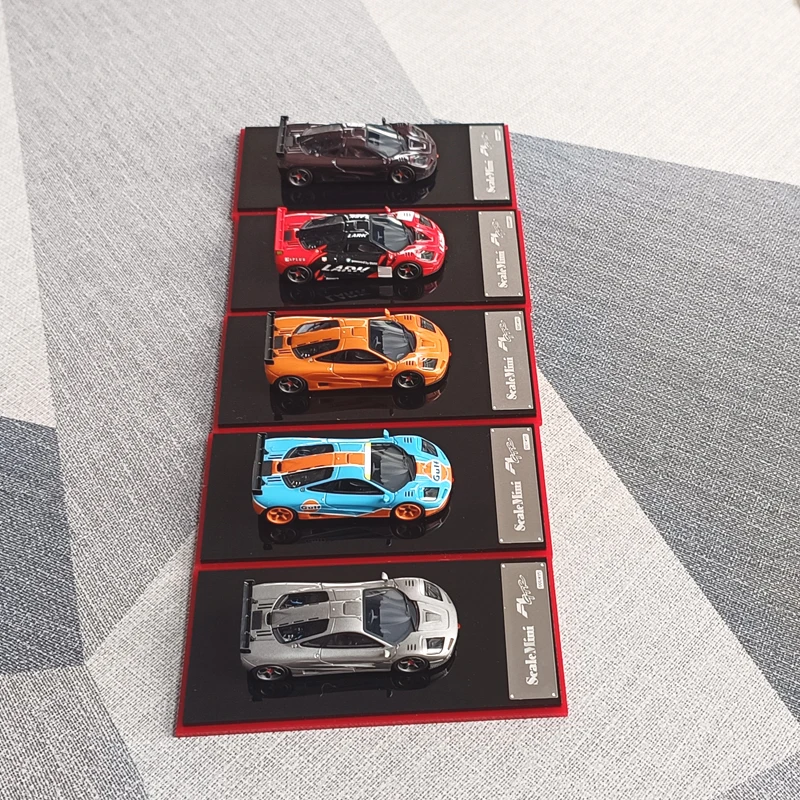 Modelo de coche a escala Mini 1/64 F1 GTR y F1 LM, resina Phantom Coupe, coches de lujo, juguetes favoritos, colección de modelos conmemorativos