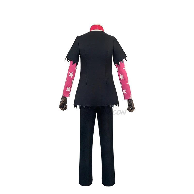 Helluva chefe octavia cosplay anime hasbin cos mulher homem traje hotel natal festa de halloween jogar terno cosplay estrela uniforme