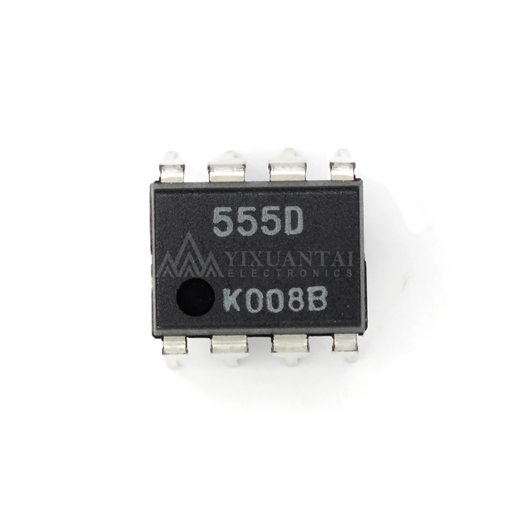 

10pcs/Lot NJM555D JRC555D 555D IC OSC SINGLE TIMER 8-DIP New