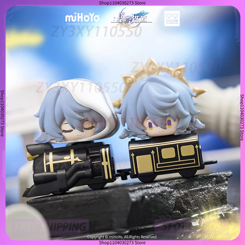 

Новинка в наличии Honkai: Star Blind Box V1 V2 V3, милая фигурка, модель Mihoyo, коллекция мультфильмов, украшение для дома, подарок-сюрприз