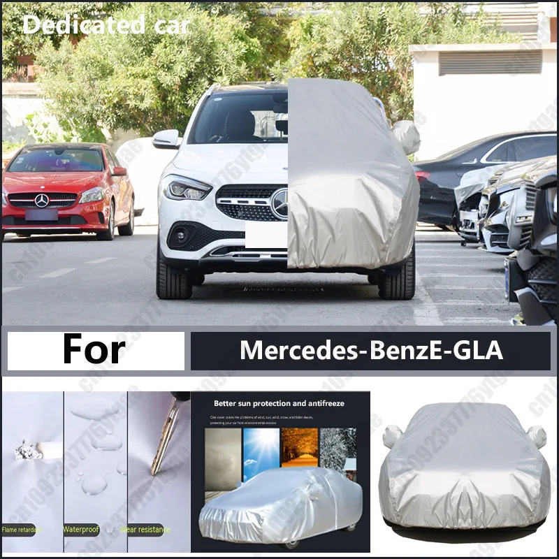

For Mercedes-Benz-GLA Oxford cloth car cover for sun protection, rain resistance, and all season special car dust cover