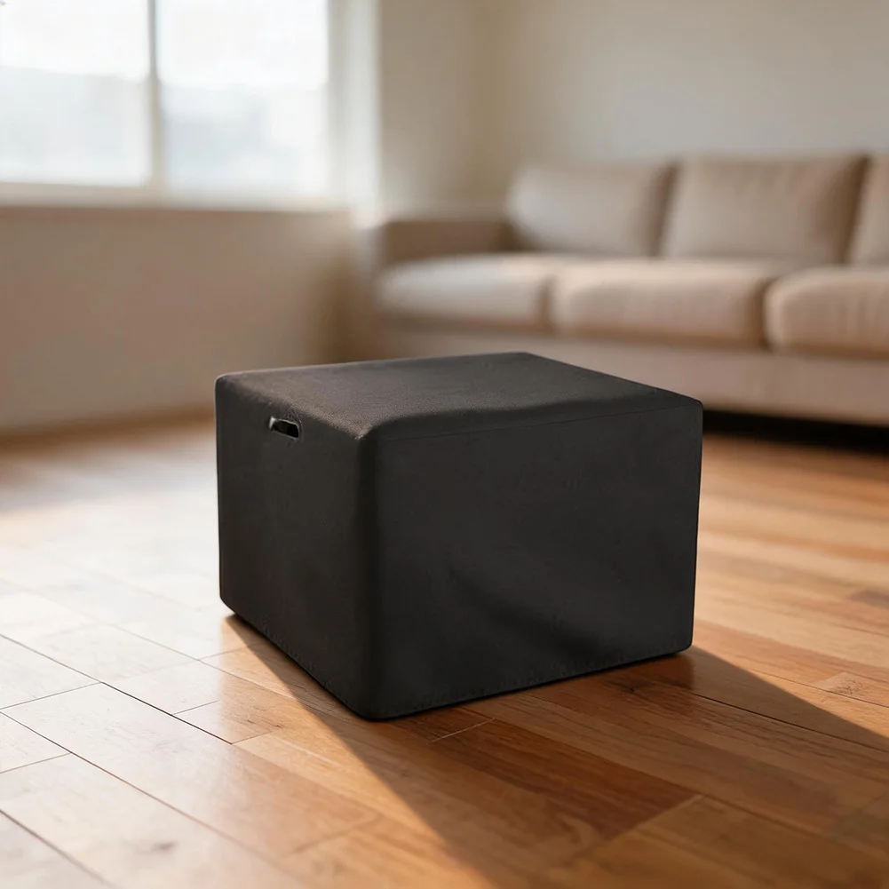 Weatherproof Cover Game Console Dust Cover 210D Polyester Fiber Fabric Adjustable Bottom Drawstring Dual Side Handles