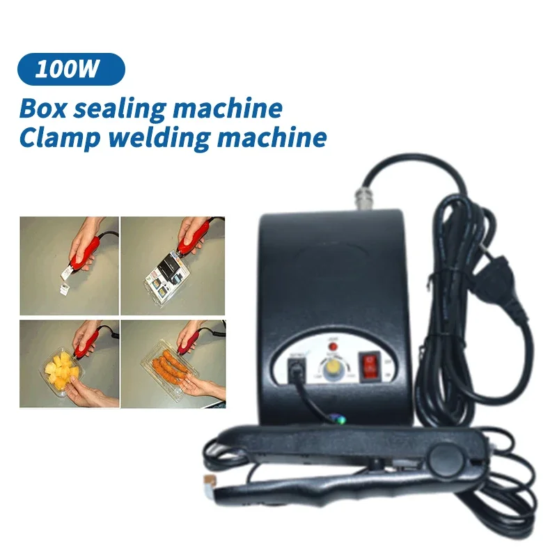 Ultrasonic Cake Box Welding Sealing Machine Portable PVC Plastic Packing Sealer Food Meal Box Small Clip Welder For Food Storage