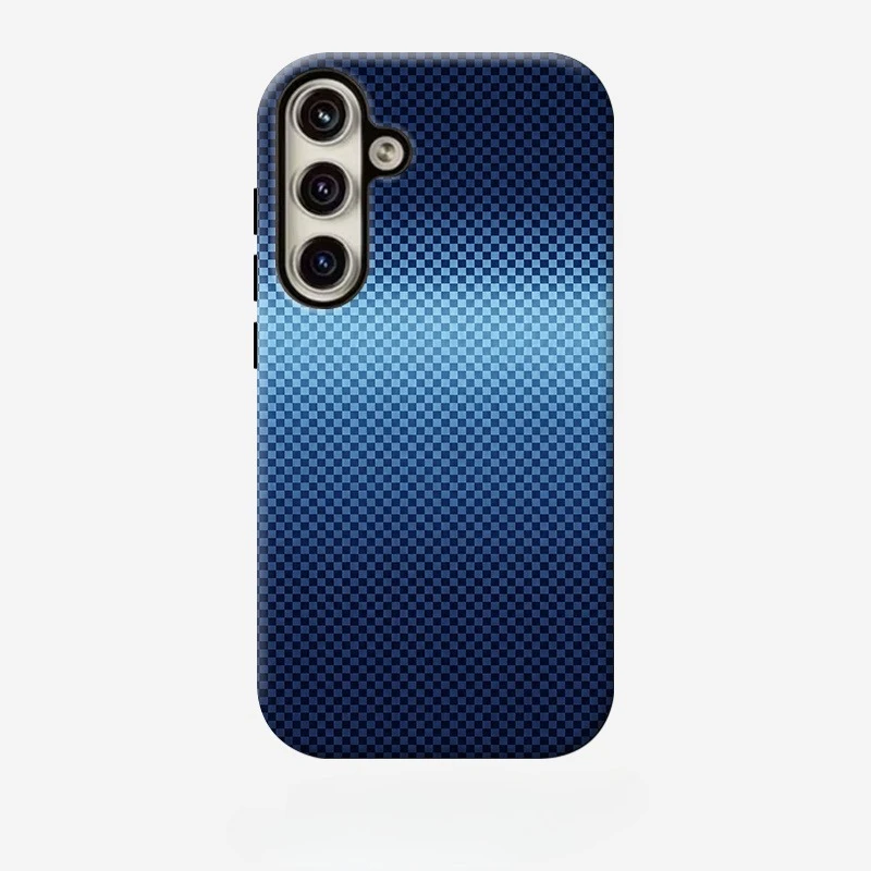 Deep blue light shadow Film phone case Fashion phone case for Samsung Galaxy S26/S25/S24/S23/S22/S21 FE Ultra Plus Dropresistant