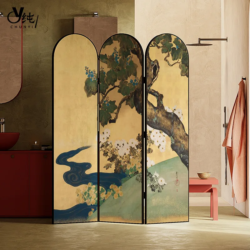 Screen foldable mobile new Chinese retro