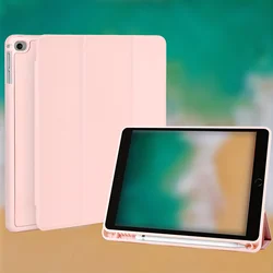 Hülle für iPad 5/6. Generation 9.7, 7/8/9. 10.2, 10. 10.9, Air 11 13 M2 Air 4/5 10.9, Mini 4 5 6, weiche, glatte Rückseite Schutzhülle