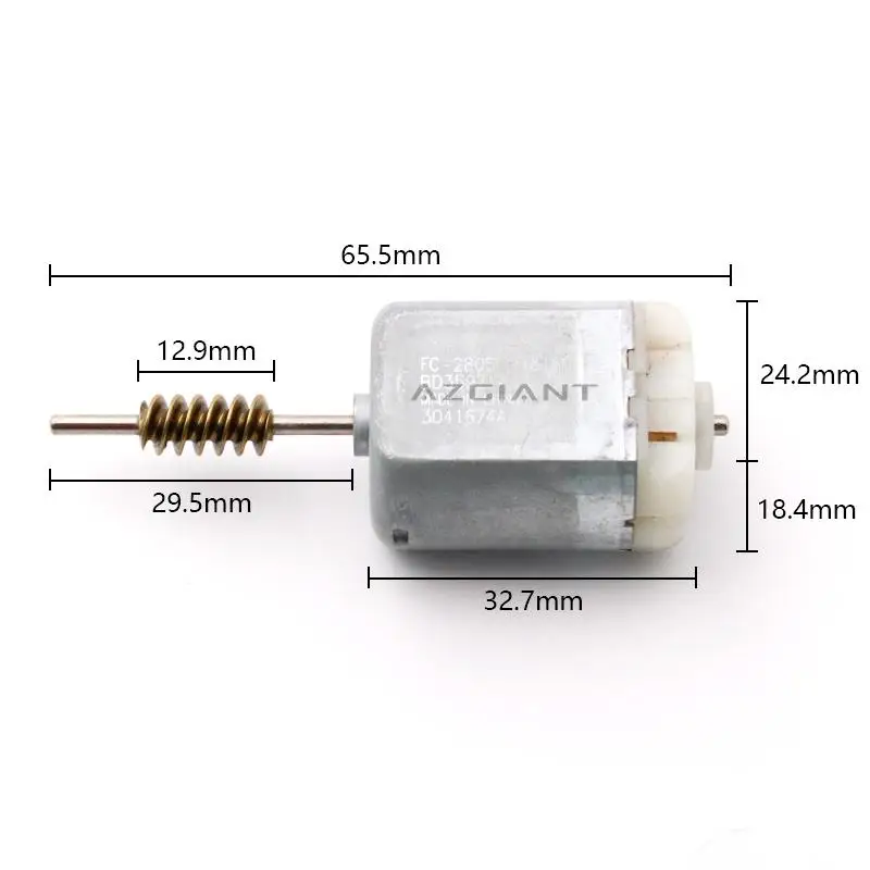 AZGIANT 1/4/5/10pcs Original for Smart Forfour W451 MK1/VW FOX Car Latch Actuator Door Locking Central Control Mechanism Motor