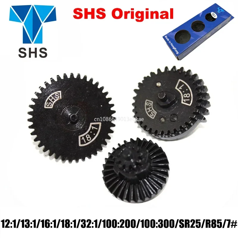 Набор шестерен из стали с ЧПУ SHS, высокоскоростной и крутящий момент для коробки передач для страйкбола AEG версии 2/3 SR25 R85 7 # 12:1 13:1 16:1 18:1 32:1 100:200 100:300 Набор шестерен из стали с ЧПУ SHS, высокоскоростной и крутящий момент для коробки передач для страйкбола AEG версии 2/3 SR25 R85 7 # 12:1 13:1 16:1 18:1 32:1 100:200 100:300
