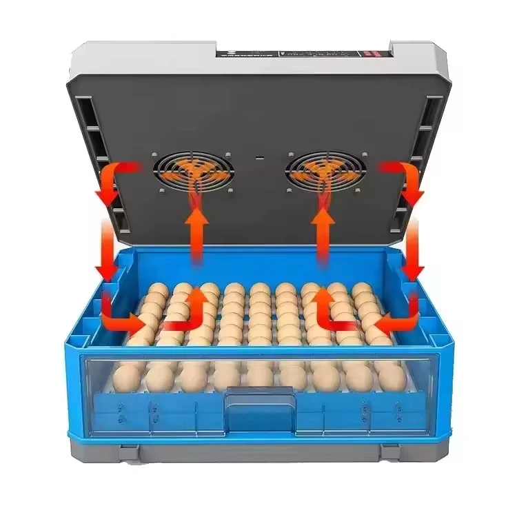 Automatic Intelligent 500 Egg Incubator Dual Power Supply 50Ah 12V Battery Water Supply Roller Design Higher Hatching Rate view 5