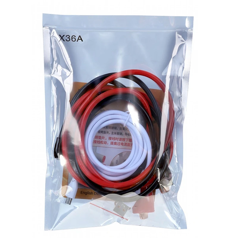 RD X36A 36A Connector To Alligator Clip Test Cable And Micro Communication Cable For RD6024 RD6030 Output