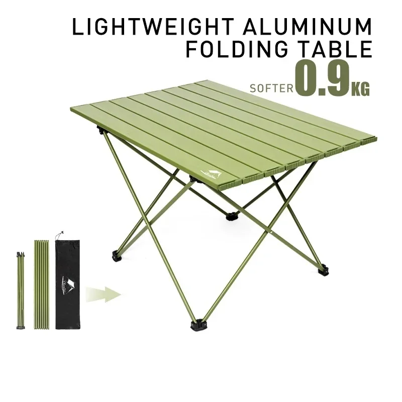 

Aluminum alloy folding tables and chairs Chicken rolls picnic table camping dinner Chicken rolls table camping folding chair