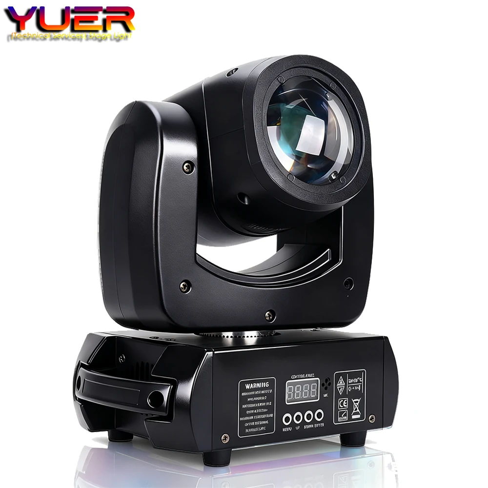 

Оборудование для диджея 100 Вт, светодиодный прожектор с движущейся головкой, проектор для дискотеки, сценическое освещение со звуком, управление DMX, 18 призм для клубной сцены