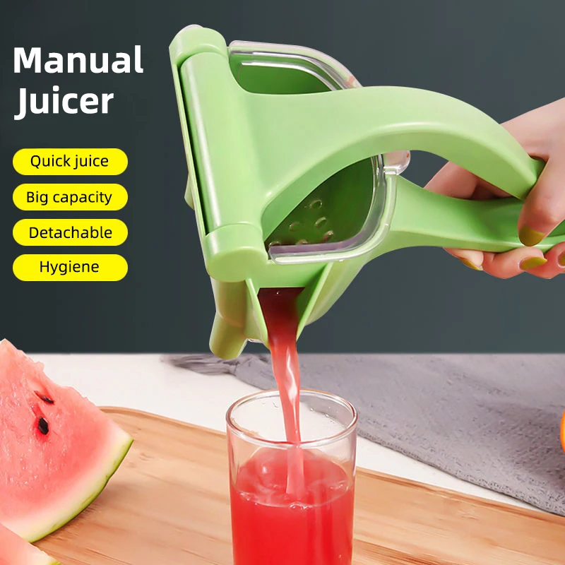 Obelix New Manual Juice Plastic Hand Pressure Fresh Orange Juicer Pomegranate Lemon Squeezer Tool Kitchen Accessories Fruit Tool