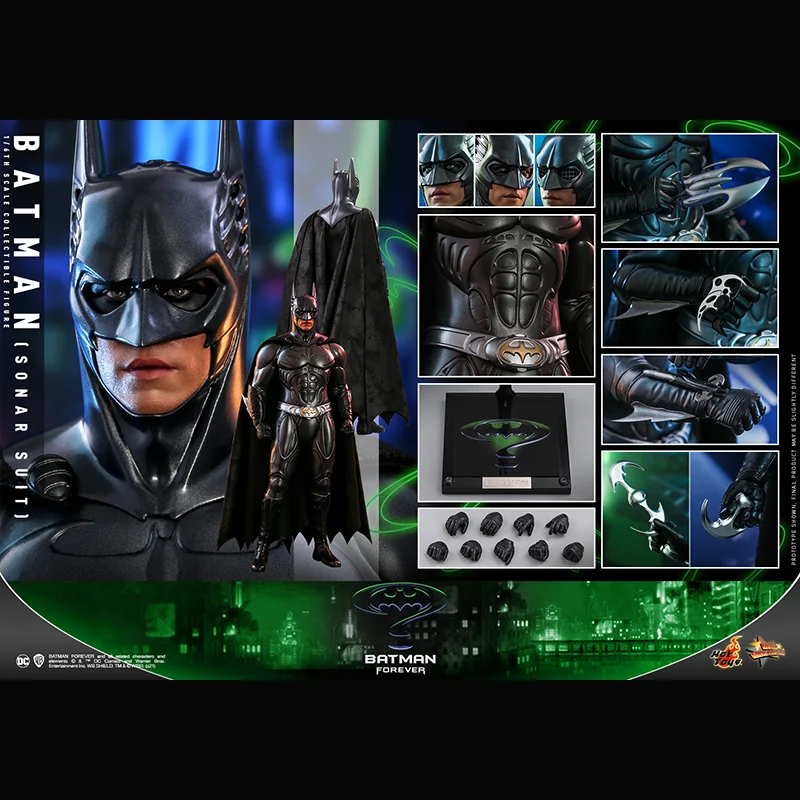 Original Hot Toys Forever Batman  Action Figure Batman 1995 Robin Full Set HT MMS594 Statue Collection Doll Toys christmas gifts