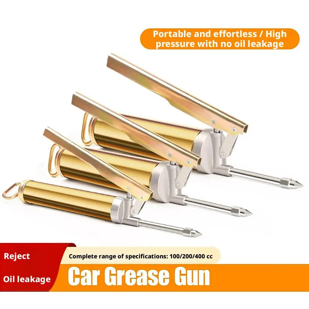 

Manual Grease Gun 100/200CC High Pressure Lubricator with Handle for Industrial Equipment and Auto Repair