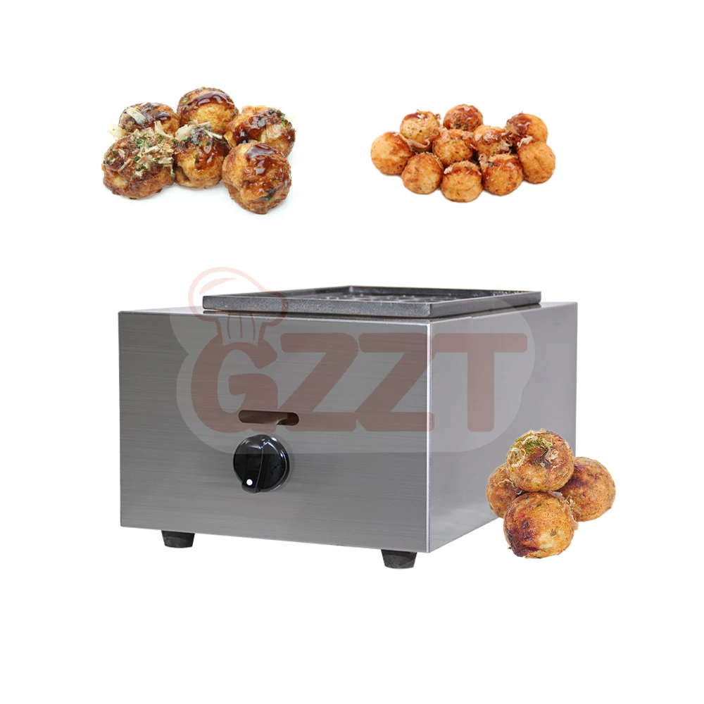 

2026, New modelAutomatic Japanese Snack hine Gas Takoyaki Fish Ball hine Octopus Balls hine