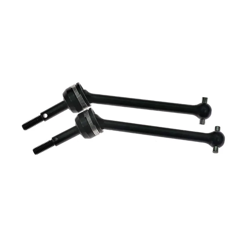 타미야 파이터 NXGEN DT04 58741 1/10 RC 자동차 업그레이드 부품 액세서리용 2개 스틸 리어 드라이브 샤프트 CVD 드라이브샤프트