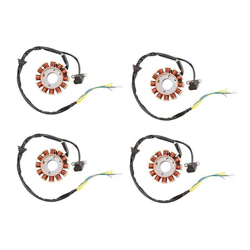 4X Coil 12 Pole Stator DC Coil Ignition Stator For GY6 125Cc 150Cc-L94A