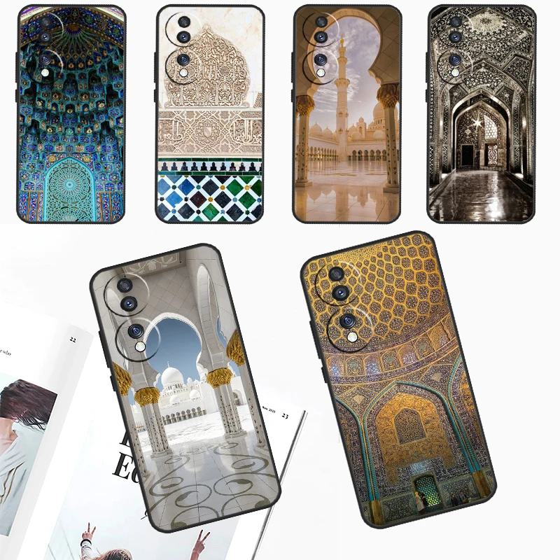 Islam Muslim Mosque Case For Huawei Nova Y91 Y90 Y70 Y61 Y60 5T 11i 8i 3i P20 P40 P30 Lite 9 10 SE 11 Pro Cover