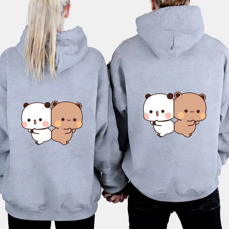 Conjuntos de pareja Sudadera con capucha Pareja Conjuntos a juego Playera Bubu Y Dudu Sudadera con capucha Regalo de San Valentín Jersey de San Valentín Ropa de pareja a juego