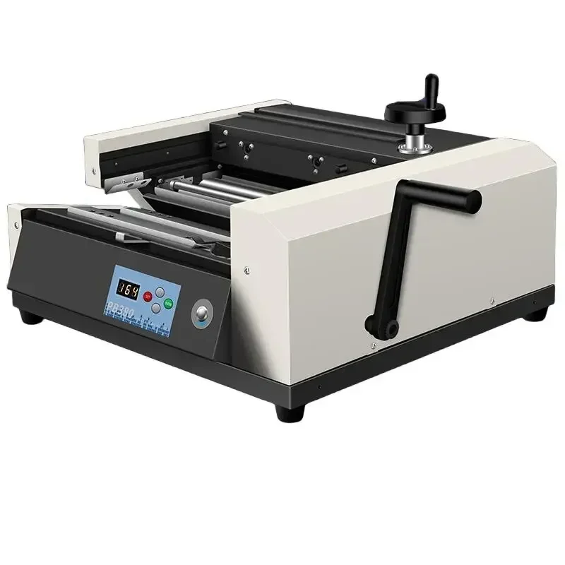 Printing and binding machine for contracts, files, and documents; fully automatic electric hot-melt binding machine.